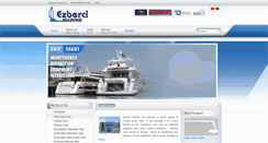 Desktop Screenshot of ezbercimarine.com